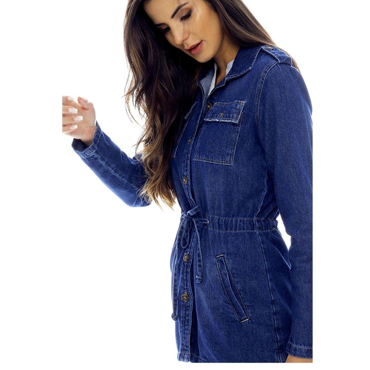 parka feminina jeans