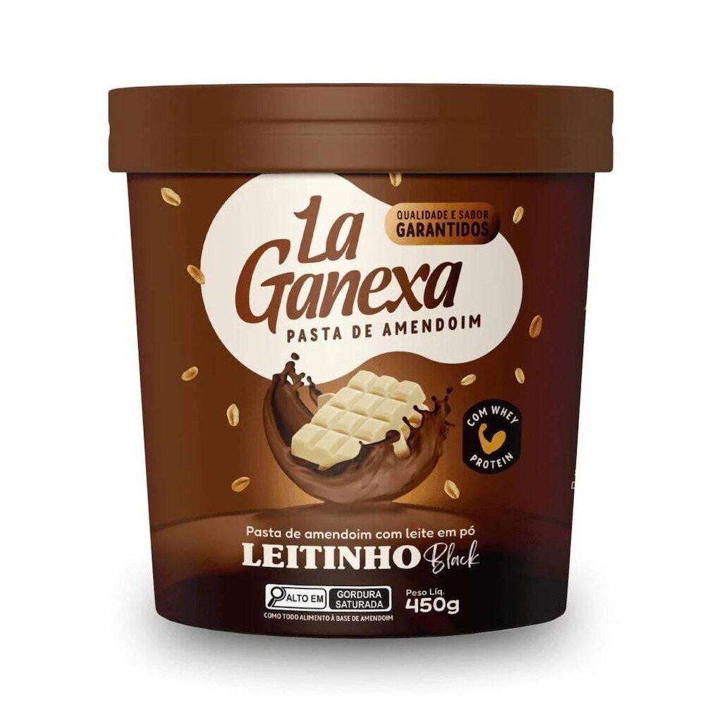 Pasta de Amendoim Integral (450g) La Ganexa