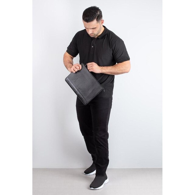 Pasta envelope de couro para notebook 13 Eduardo