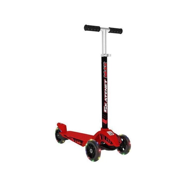 Patinete 3 Rodas Skatenet Max com LED