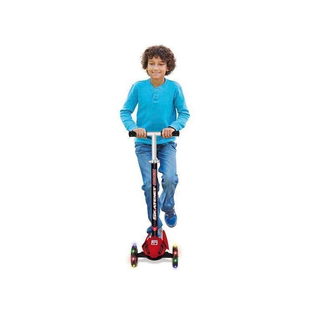 Patinete 3 Rodas Skatenet Max com LED