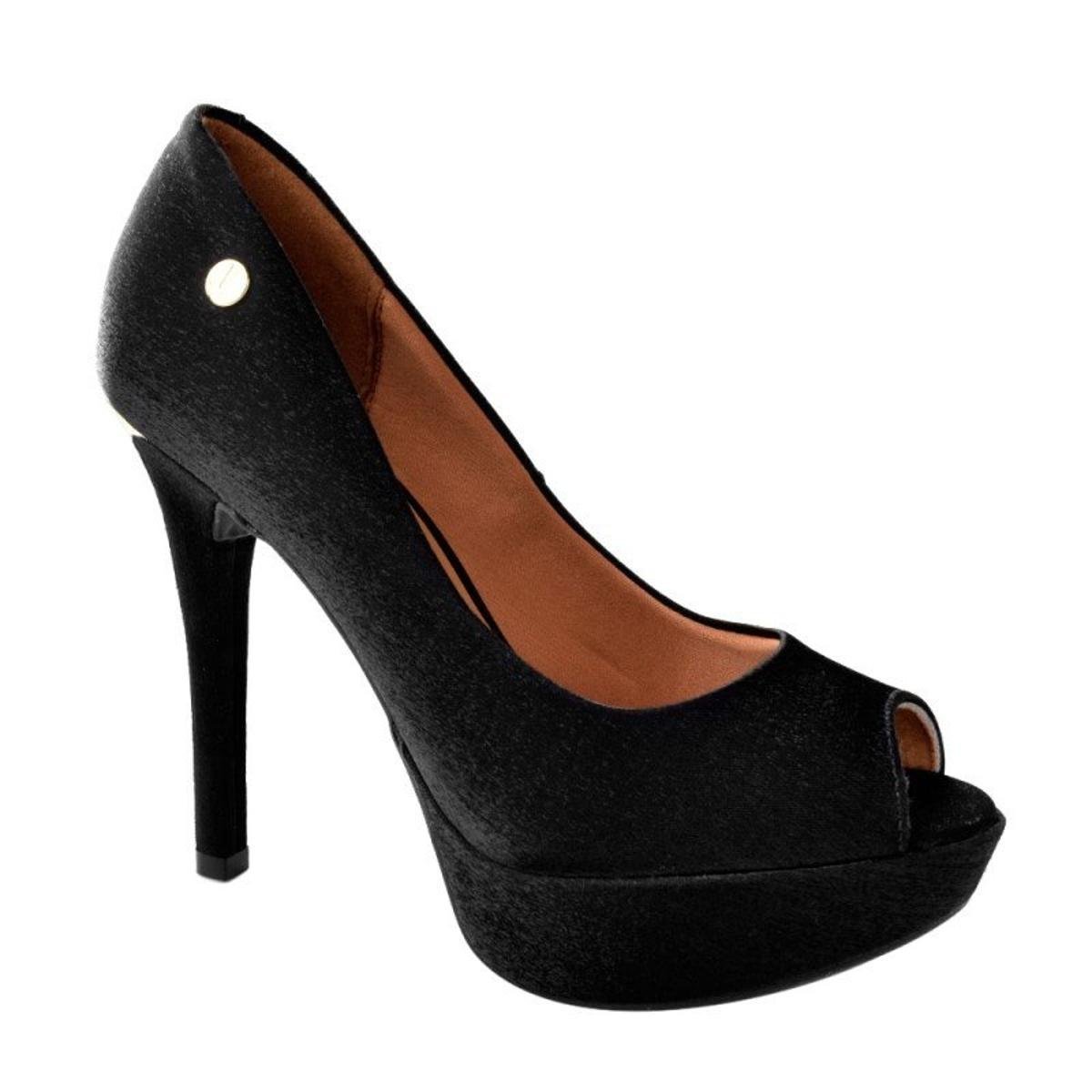 peep toe cetim