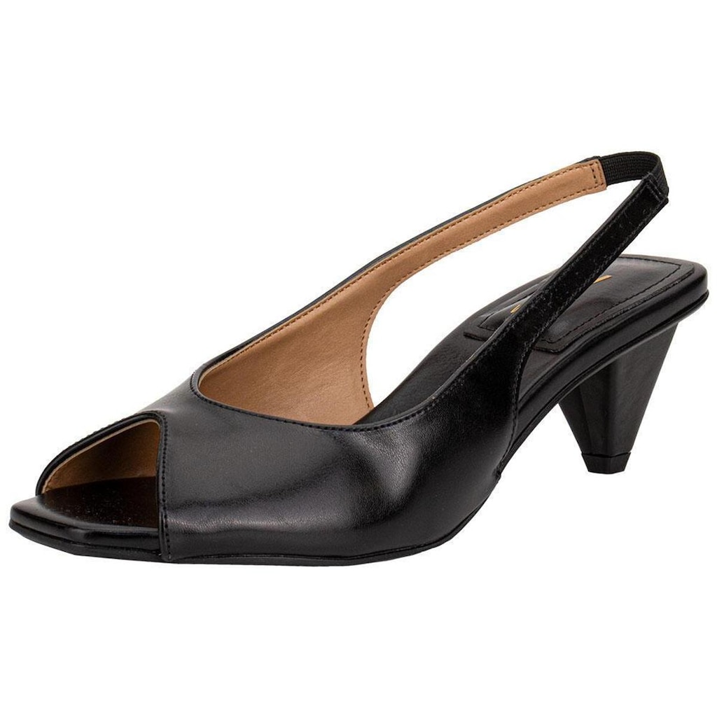 Peep Toe Feminino Salto Cone Vizzano 6586100