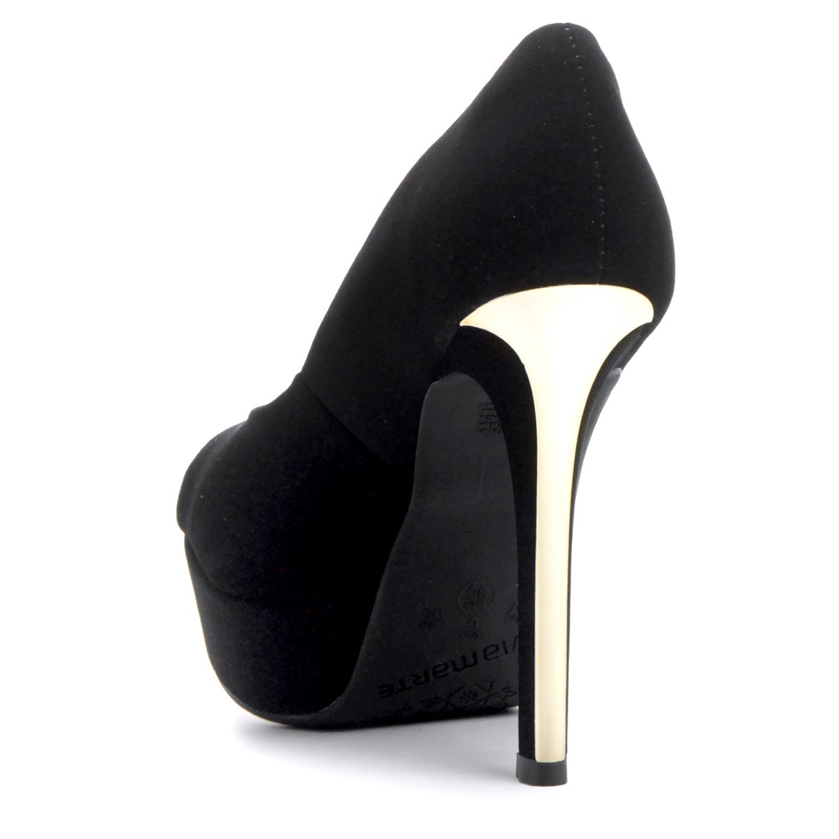 peep toe via marte meia pata