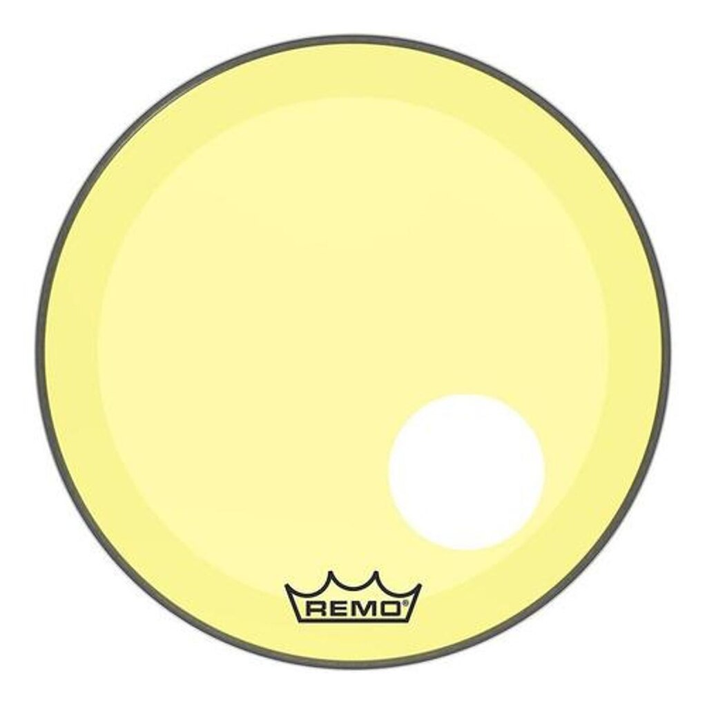 Pele Bumbo 18 Powerstroke 3 Com Furo Amarelo P3-1318-ct-yeoh
