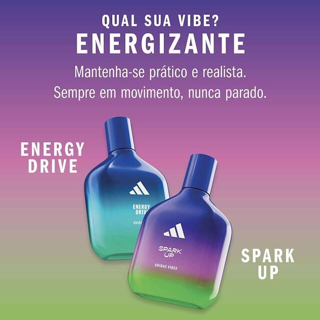 Perfume Adidas Vibes Spark Up Eau de Parfum Unissex 50ml