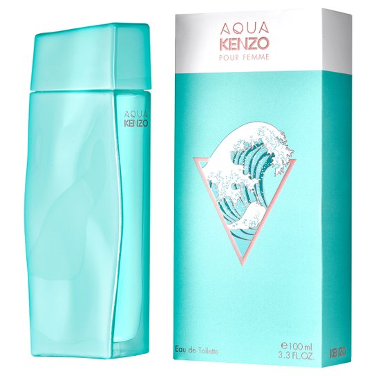Perfume Aqua Feminino Kenzo Eau de Toilette 100ml - Incolor