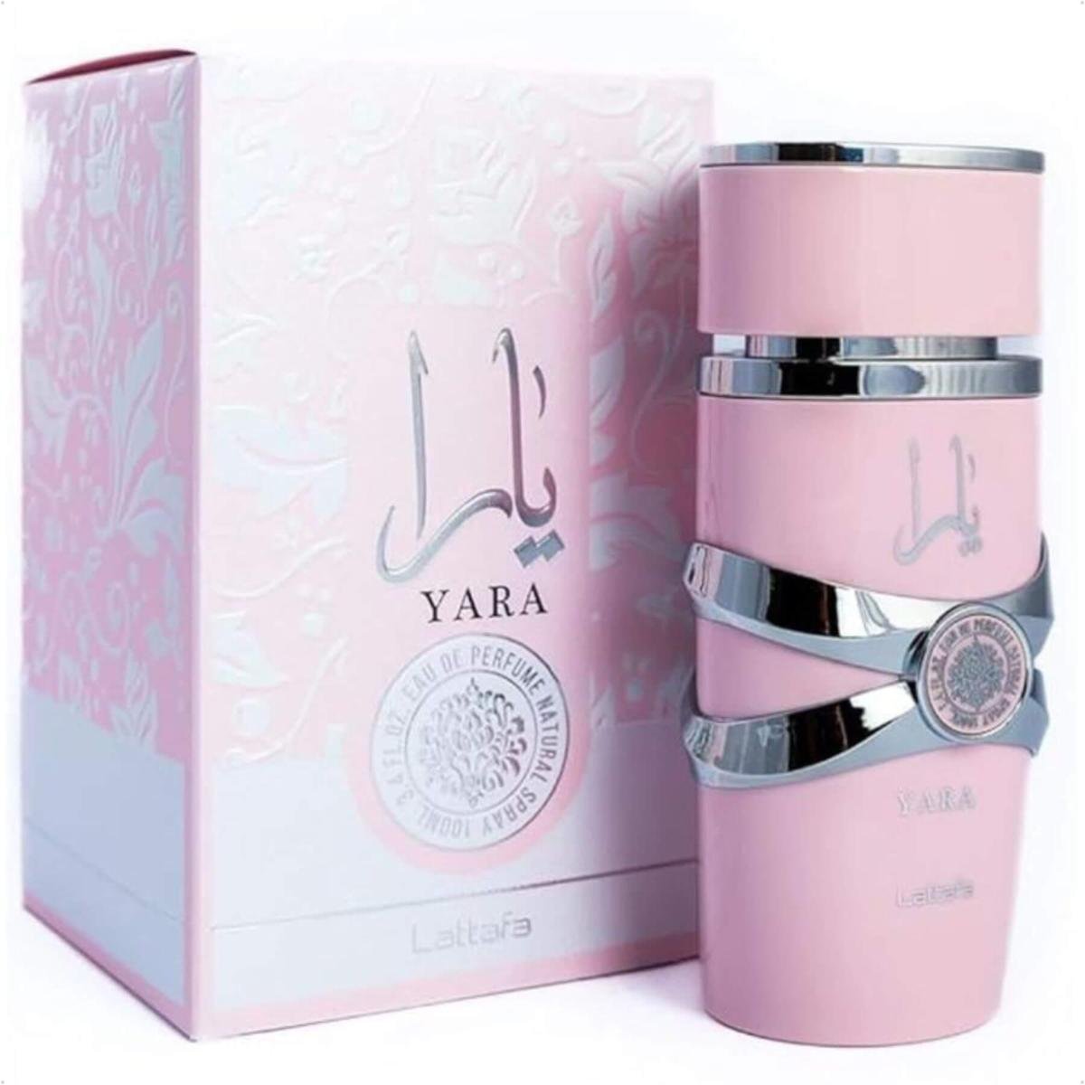 Perfume Arabe Feminino Lattafa Yara EDP 100ml Menor preço em Perfume Arabe Feminino Lattafa Yara EDP 100ml