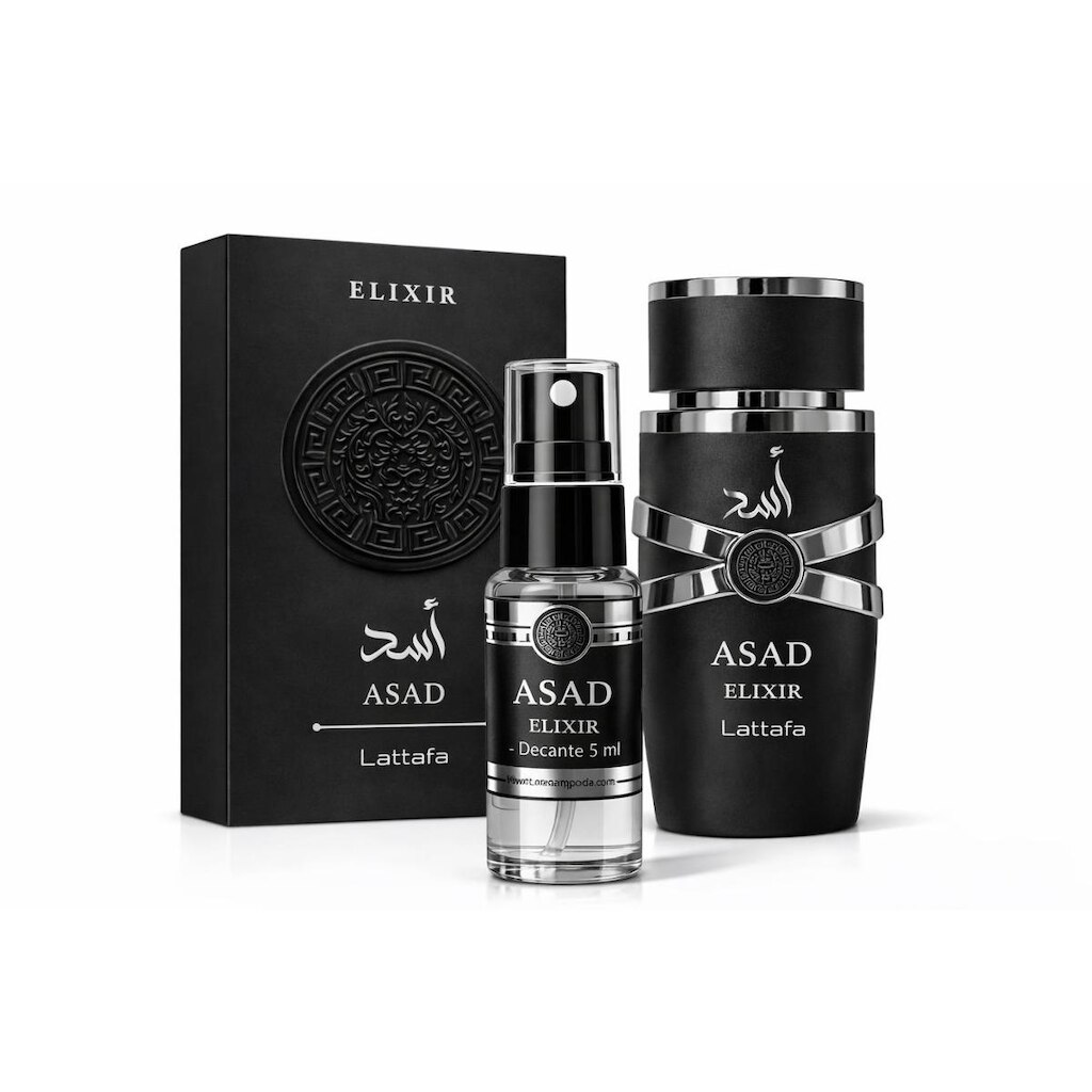 Perfume Asad Elixir EDP Masculino Decant 5ml