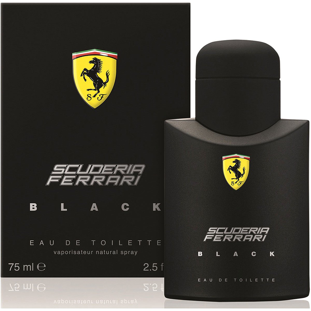 Perfume Black Masculino Ferrari EDT 75ml - Incolor Menor preço em Perfume Black Masculino Ferrari EDT 75ml - Incolor