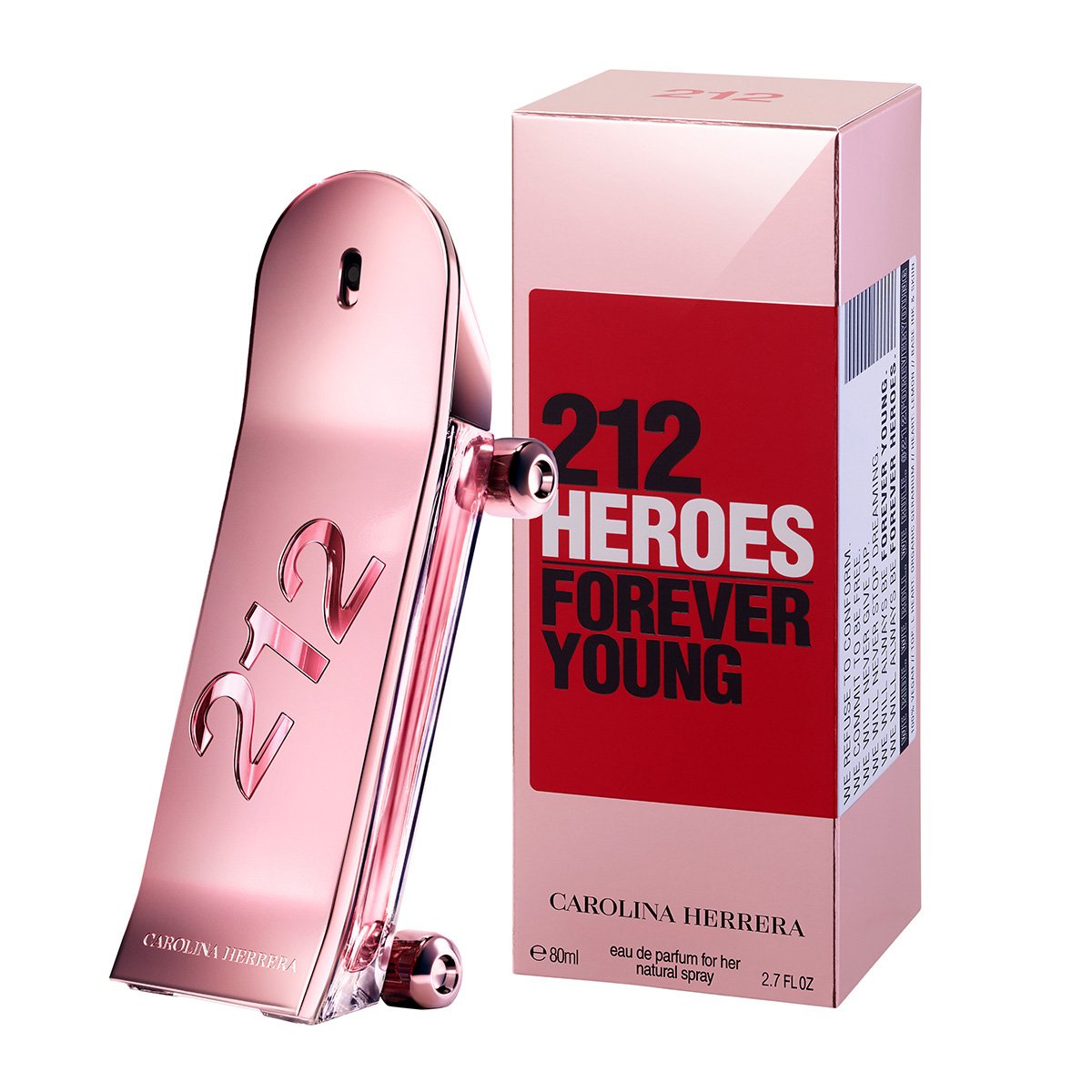 Perfume Carolina Herrera 212 Heroes For Feminino Her Eau De Parfum 80ml Menor preço em Perfume Carolina Herrera 212 Heroes For Feminino Her Eau De Parfum 80ml