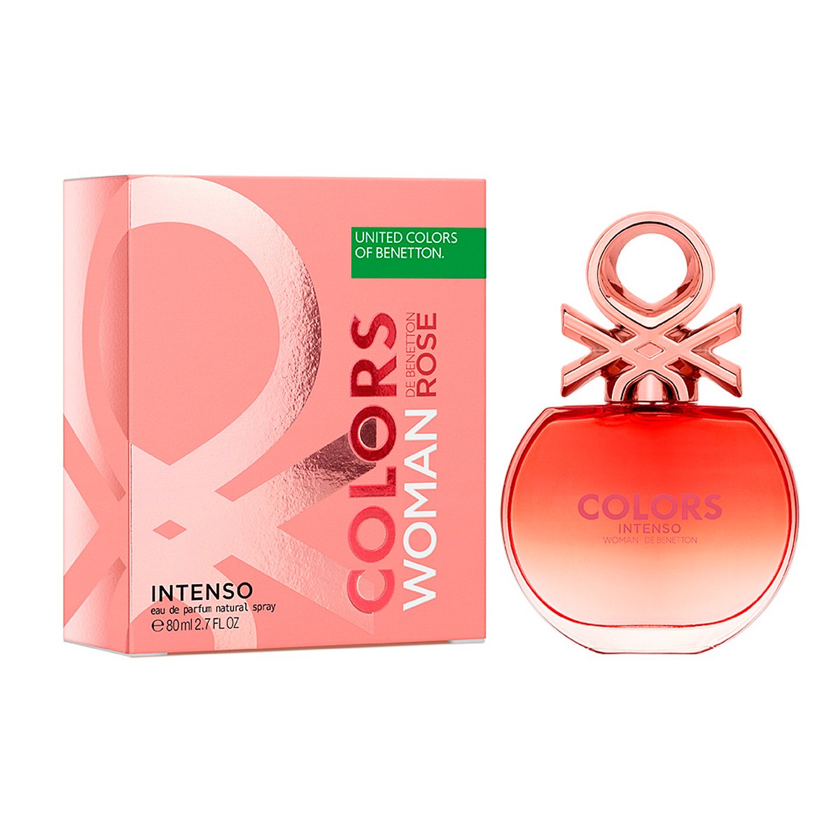 Perfume Colors Rose Intenso Feminino Benetton Eau de Parfum 80ml - Incolor Menor preço em Perfume Colors Rose Intenso Feminino Benetton Eau de Parfum 80ml - Incolor