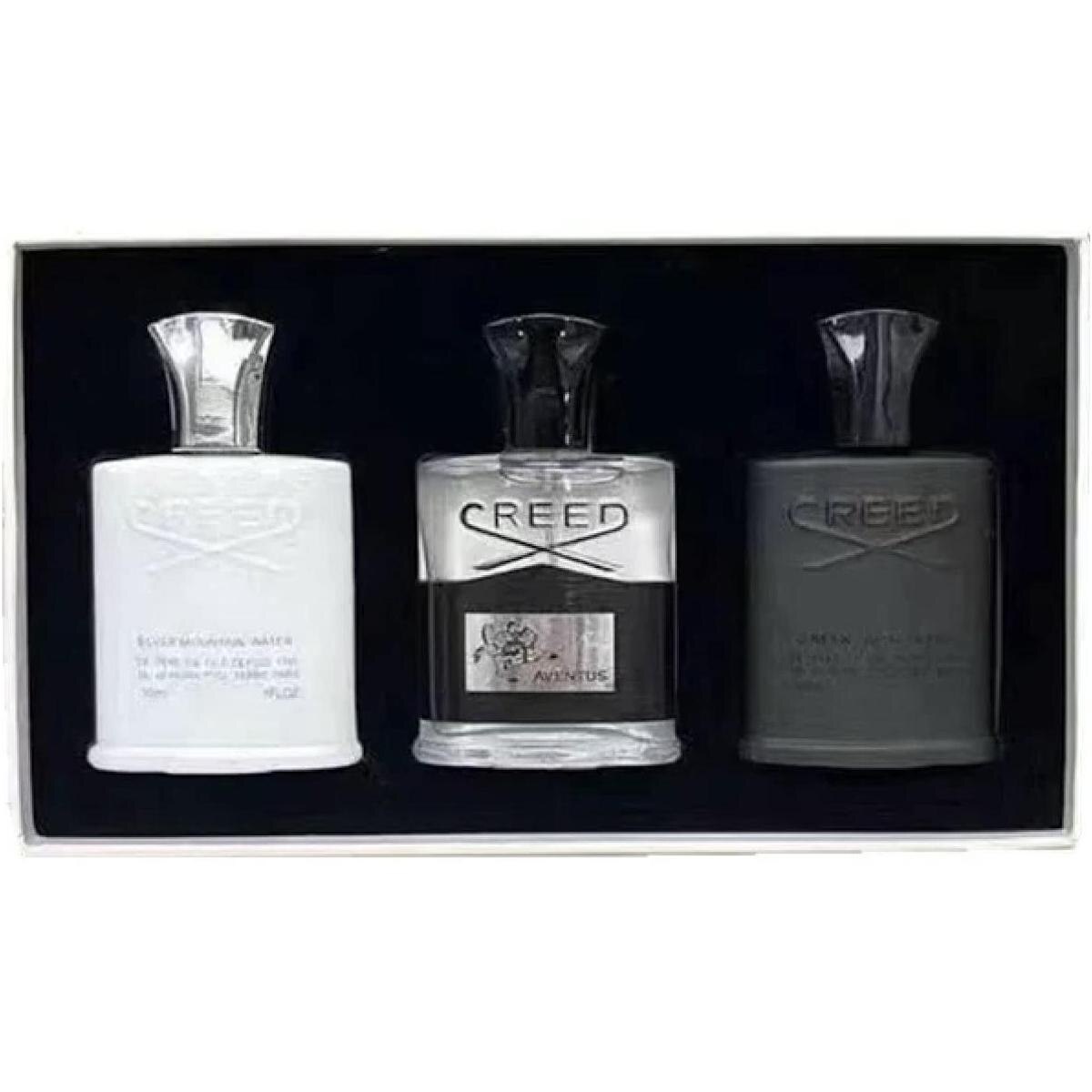 Perfume Creed Kit Com Três Fragrâncias - Eau De Parfum 3x30ml