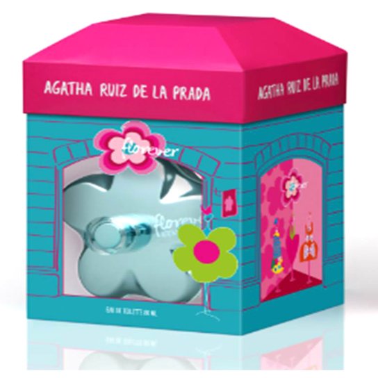 Perfume Feminino Florever Fashion Collector Agatha Ruiz de La Prada Eau de Toilette 80ml - Incolor