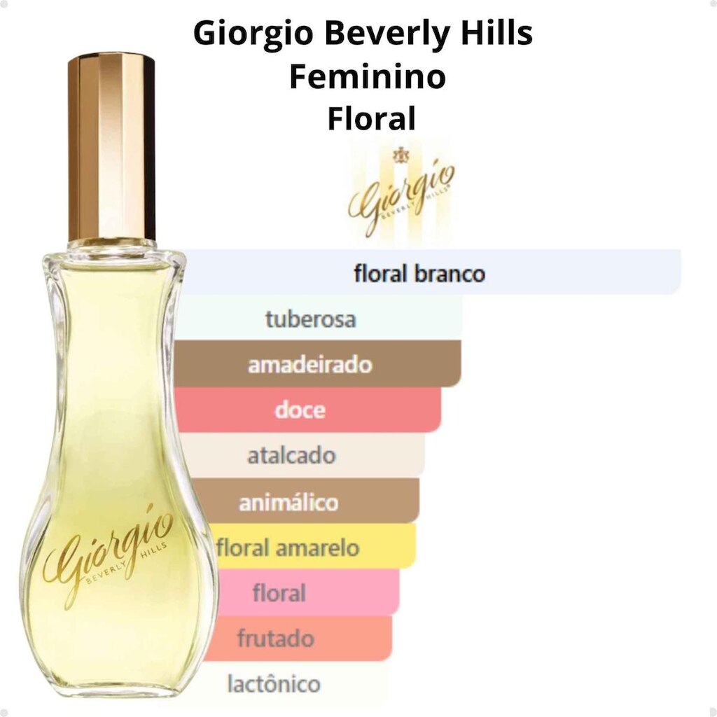 Perfume Importado Feminino Giorgio Beverly Hills EDT 90ml