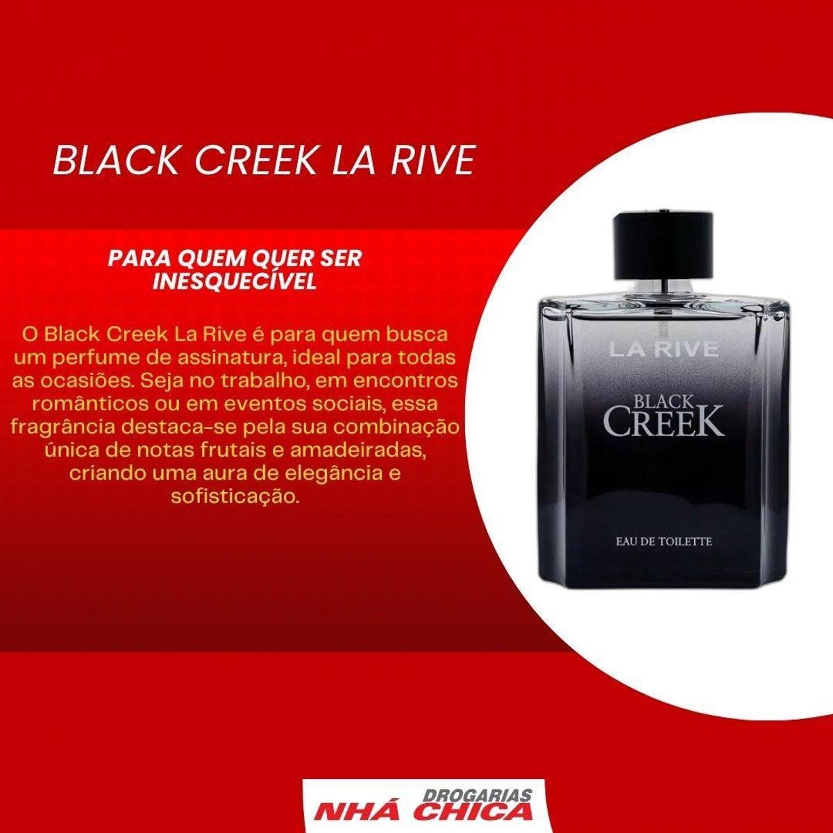 Perfume La Rive Black Creek Masculino Eau De Toilette 100ml Zattini