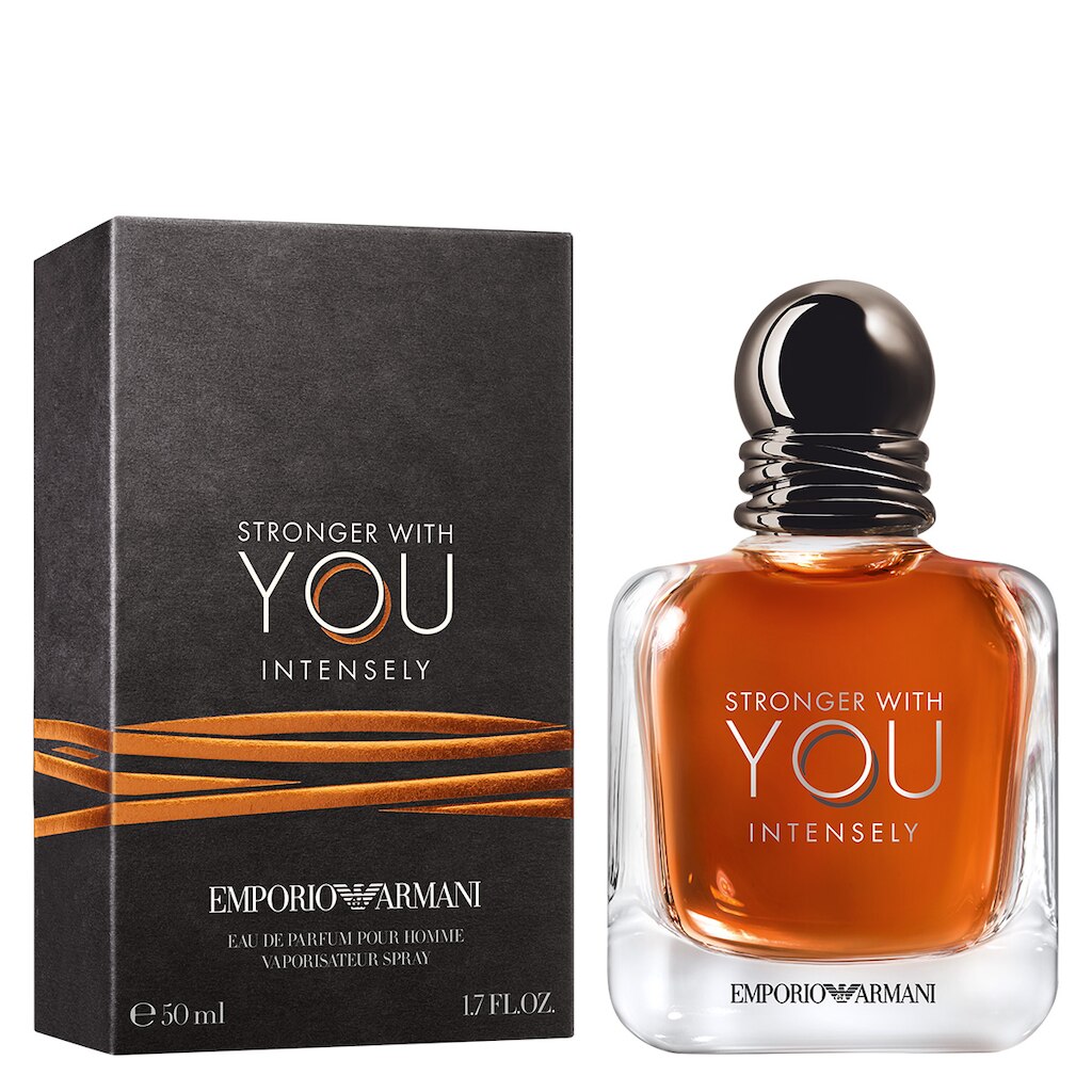 Perfume Masculino Giorgio Armani Stronger With You Intensely EDP 50ml