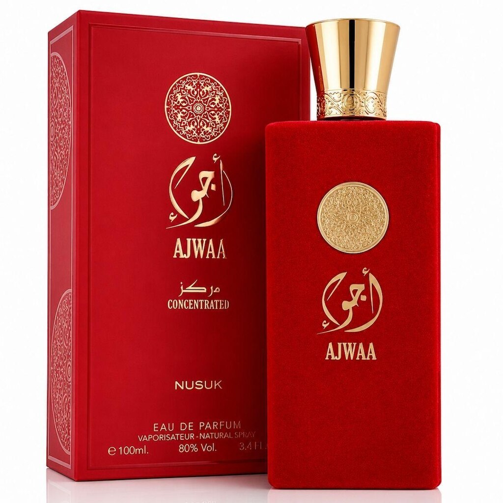 Perfume Nusuk Ajwaa Red EDP 100ml feminino