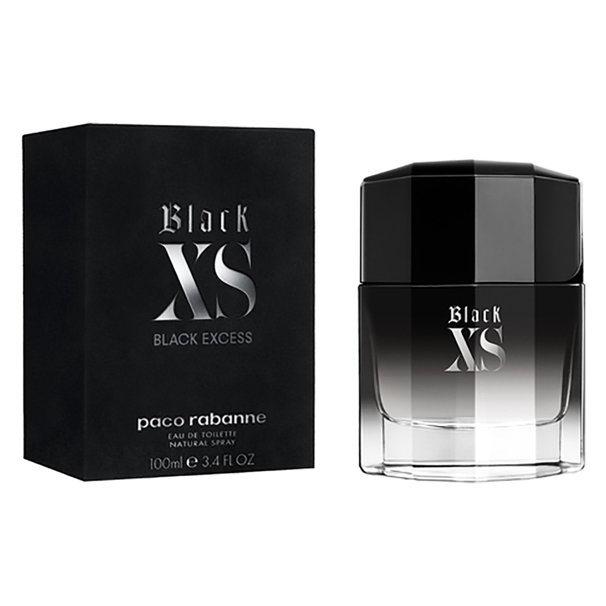 Perfume Paco Rabanne Black XS Masculino EDT 100ml - Incolor Menor preço em Perfume Paco Rabanne Black XS Masculino EDT 100ml - Incolor
