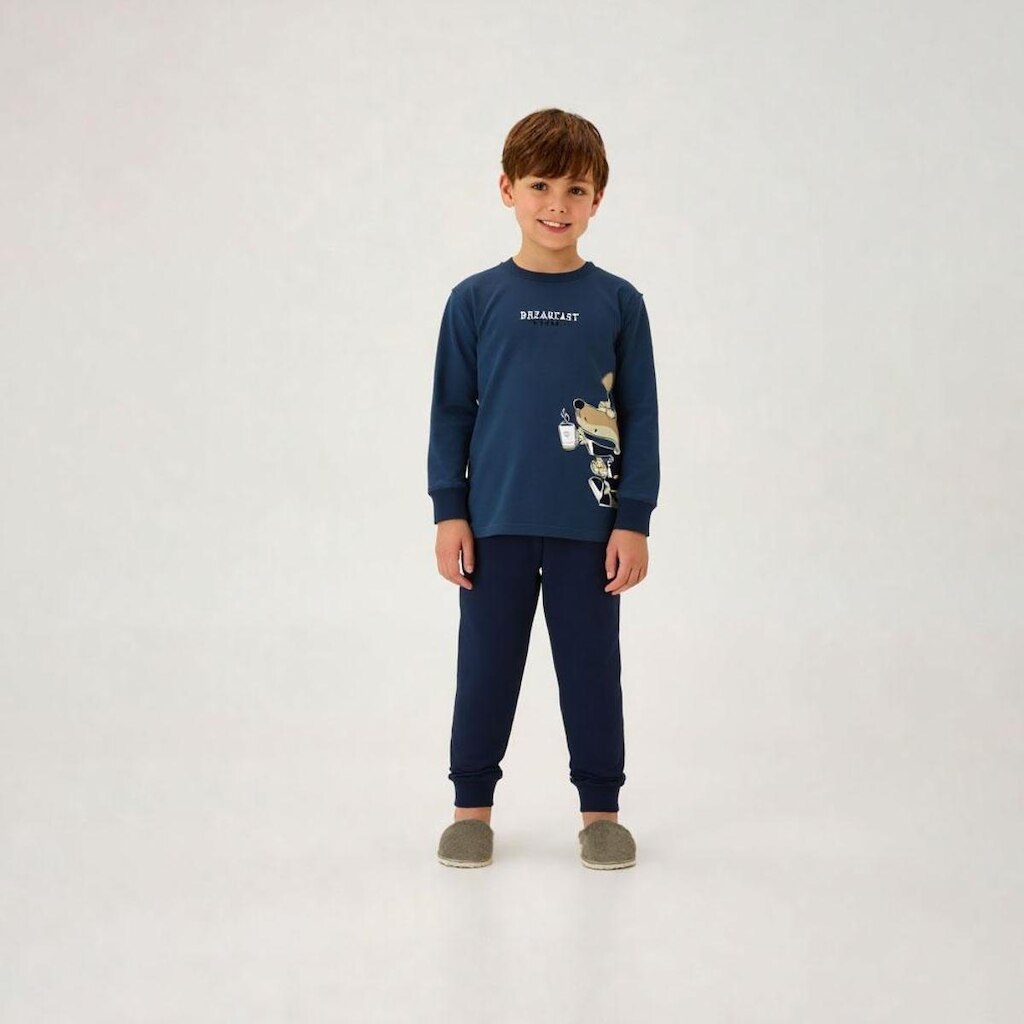 Pijama Azul Infantil Pulla Bulla Menino - 200974-1316