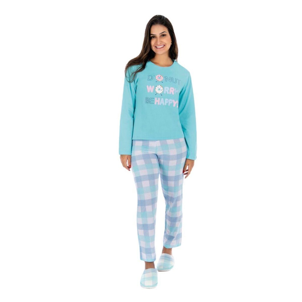 Pijama Belíssima Algodão Feminino Victory