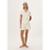 Pijama Curto Feminino Americano Estampado - Nude