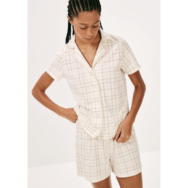 Pijama Curto Feminino Americano Estampado