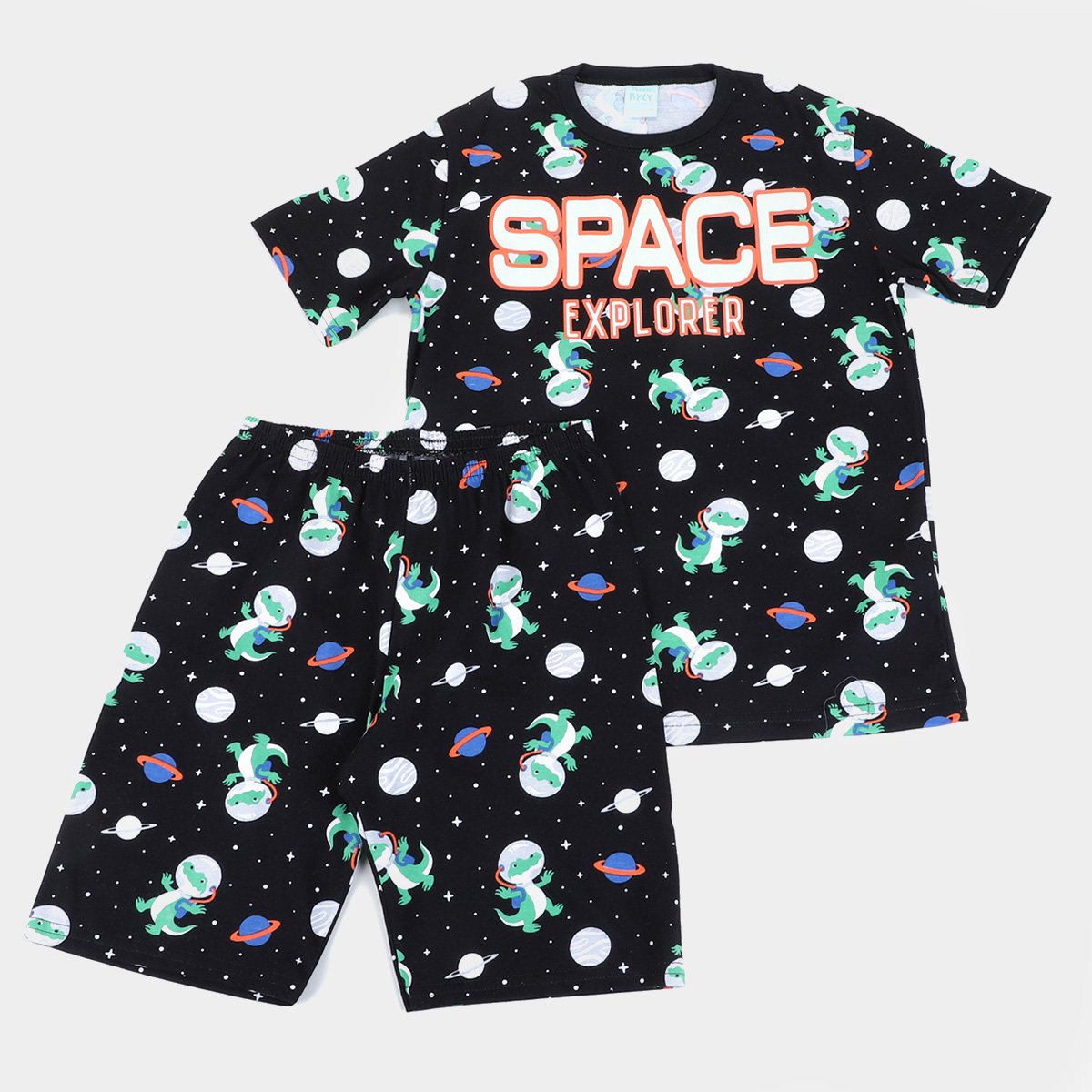 Pijama Curto Infantil Kyly Space Explorer Masculino - Preto é ruim? Pijama Curto Infantil Kyly Space Explorer Masculino - Preto é boa?