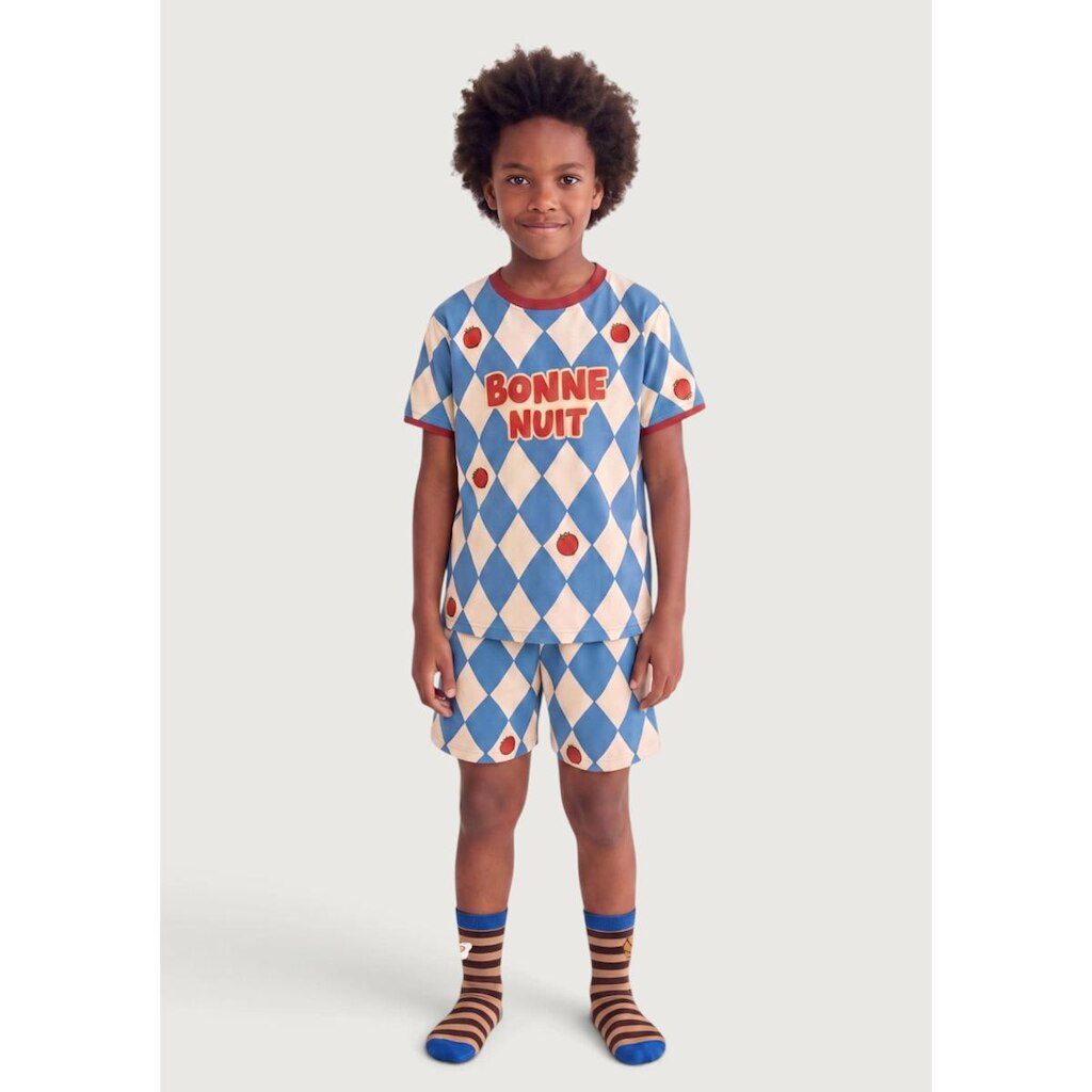 Pijama Curto Infantil Unissex Estampado Hering Kids + Renata Vanzetto