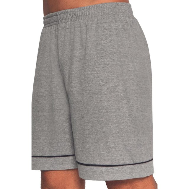 Pijama Curto Lupo Com Botoes Cinza Tam. P