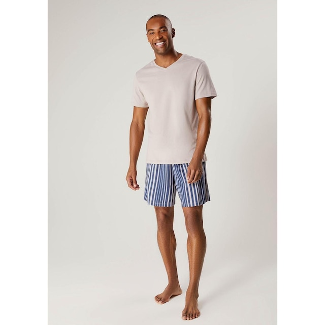 Pijama Curto Masculino Com Samba Canção
