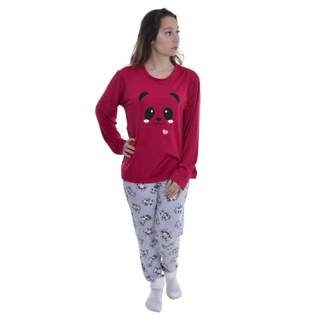 Pijama de Inverno Feminino Dengoso Victory