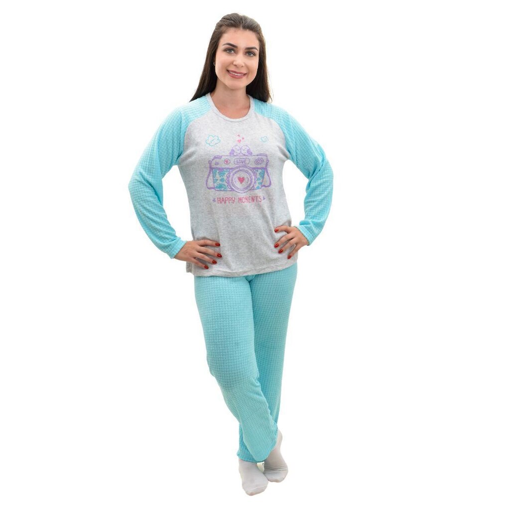 Pijama feminino de inverno Sophia Victory