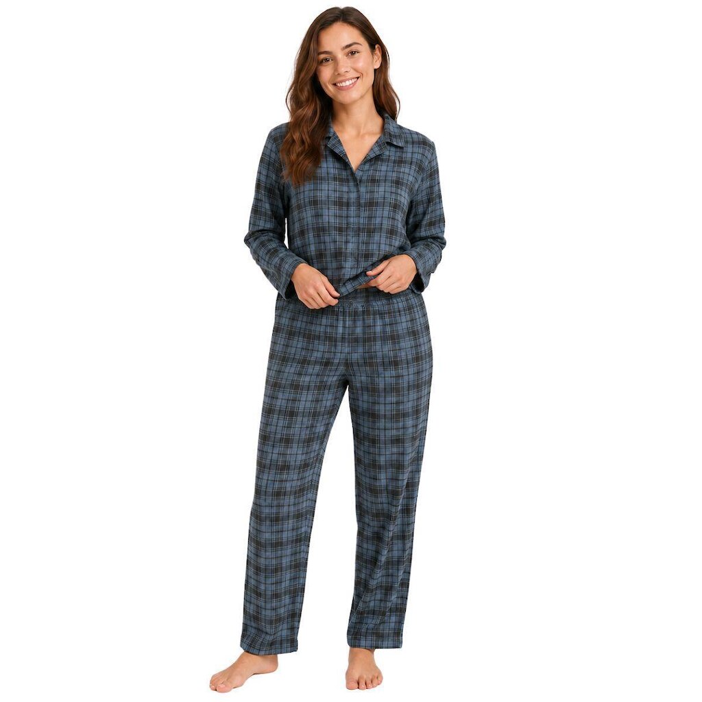 Pijama Feminino Organiky Flanela 100% Algodão