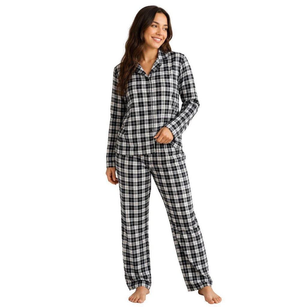 Pijama Feminino Organiky Flanela 100% Algodão