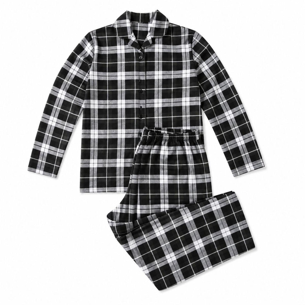 Pijama Feminino Organiky Flanela 100% Algodão