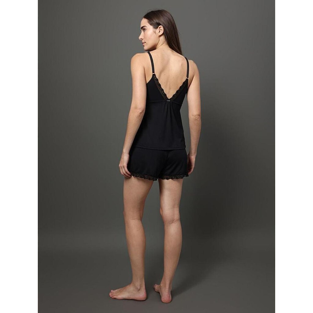 Pijama Feminino Short Doll Modal Lace Calvin Klein Underwear