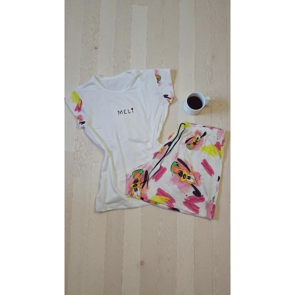 Pijama Fluity Feminino Short Pateta