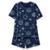 Pijama Hering Infantil Curto Estampado Box - Azul