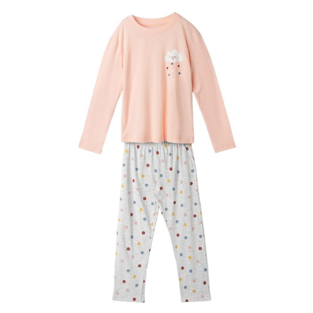 Pijama Hering Longo Infantil Menina Estampado Rosa