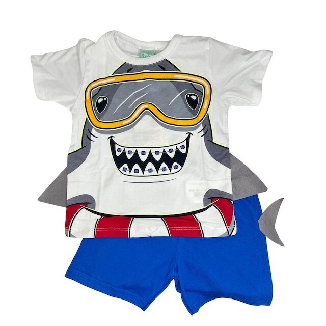 Pijama Infantil Bebê Menino Brilha no Escuro Kyly