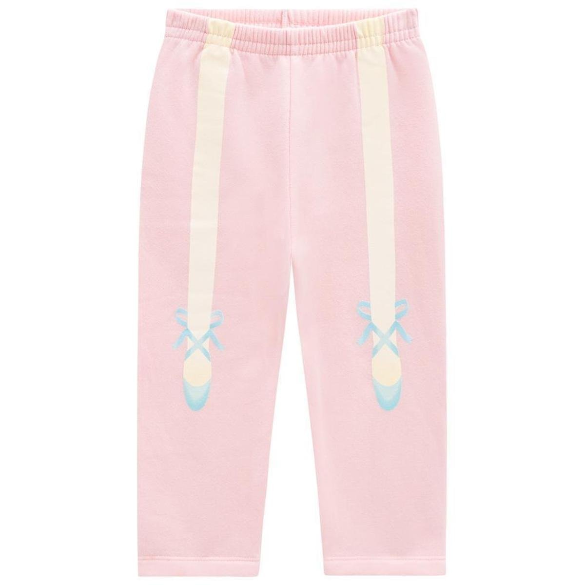 Pijama Infantil Brandili Bailarina Feminina - Rosa | Zattini