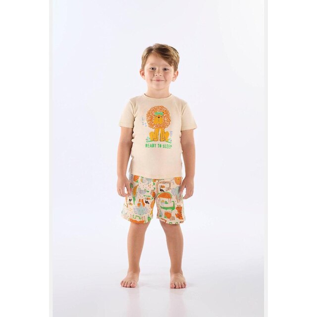 Pijama Infantil Camiseta e Bermuda Up Baby
