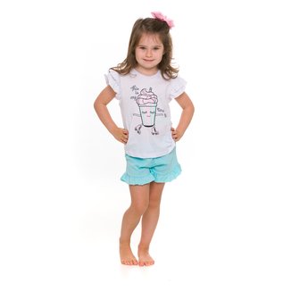 Pijama Infantil Evanilda Shine Feminino