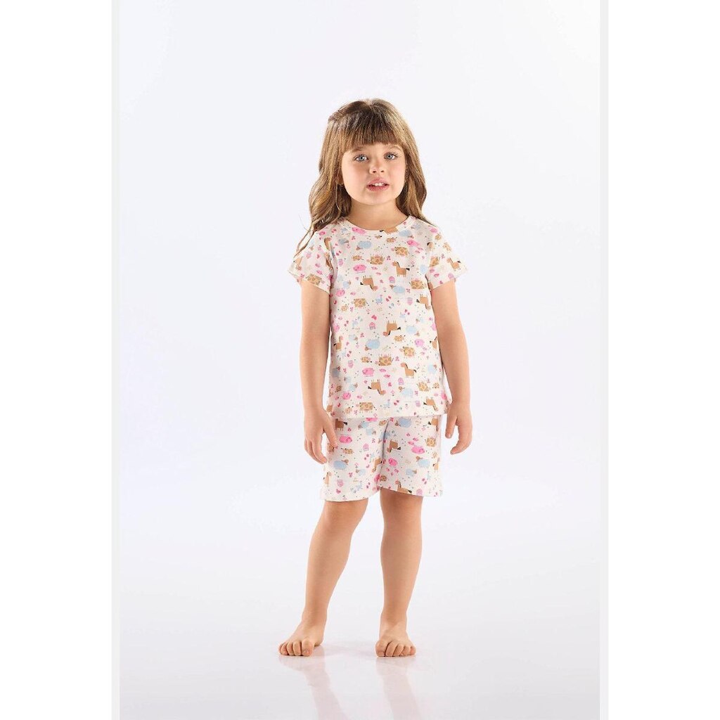 Pijama Infantil Feminino em Suedine Up Baby