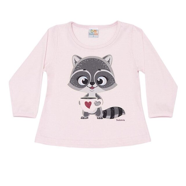 Pijama Infantil Longo Brilha No Escuro Evase Love Dadomile