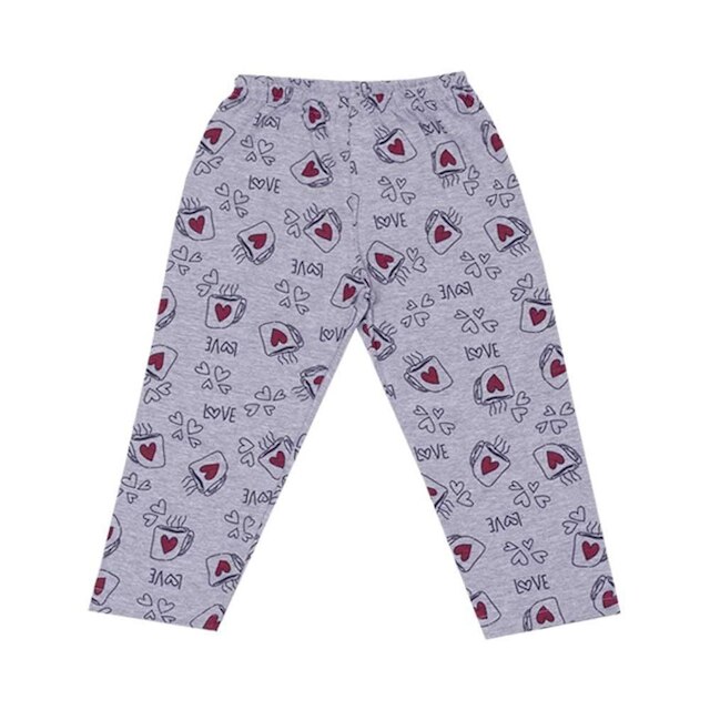 Pijama Infantil Longo Brilha No Escuro Evase Love Dadomile
