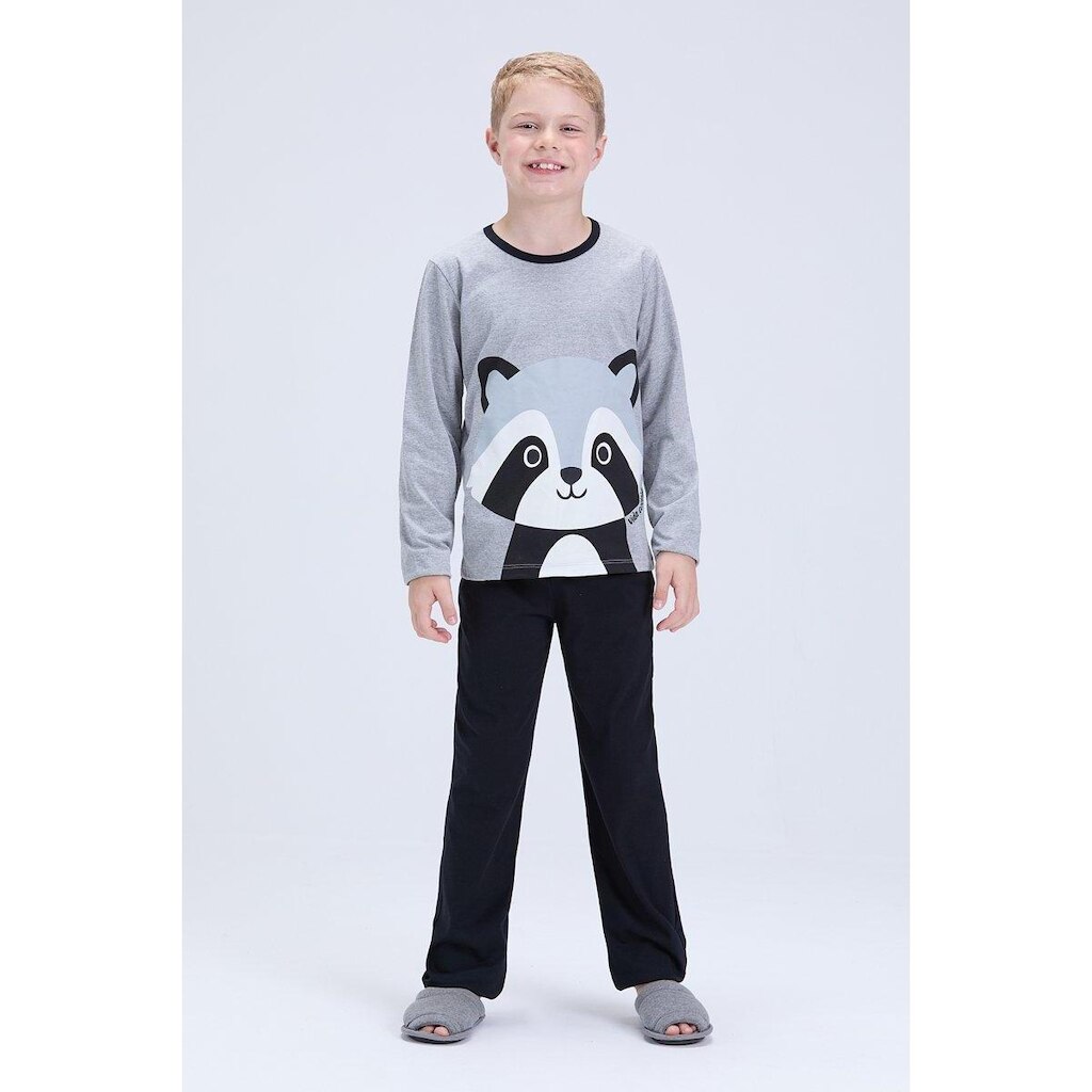 Pijama Infantil Masculino de Inverno Guaxinim