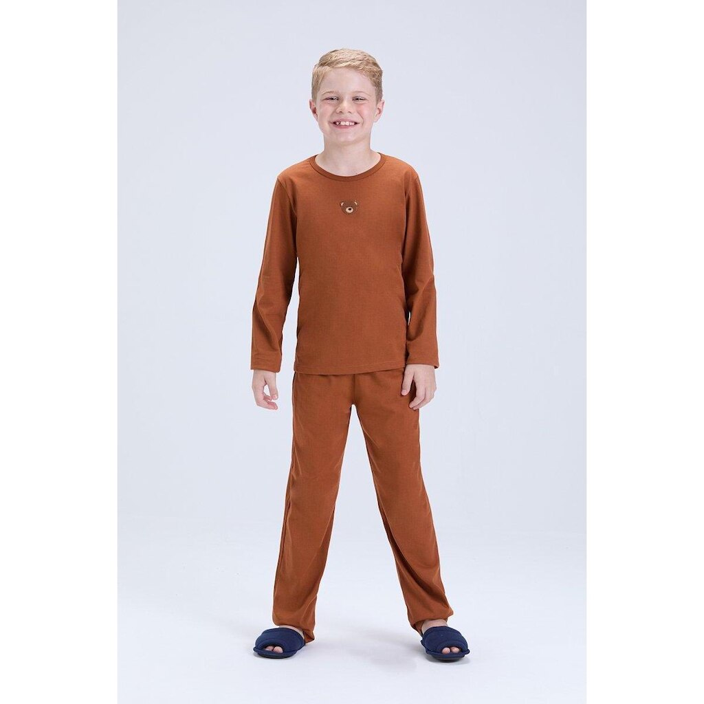 Pijama Infantil Masculino de Inverno Ursinho