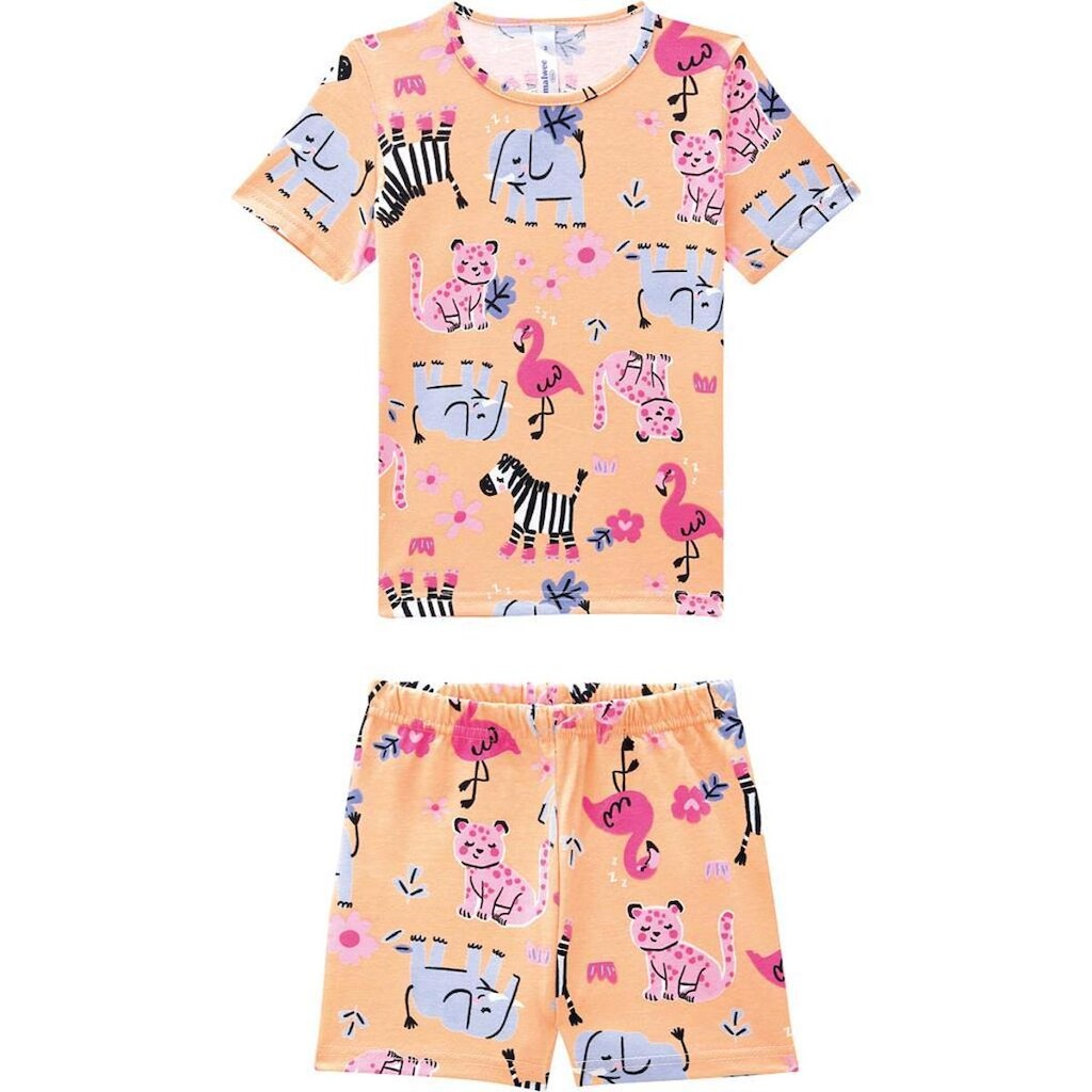 Pijama Infantil Menina Brilha Escuro Malwee Kids Ref. 131966